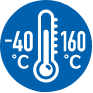 許容範囲(-40℃～160℃)